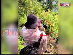 #WATCH | Influencer Shares Video of Raja & Sonam Raghuvanshi Trekking Near Nongriat