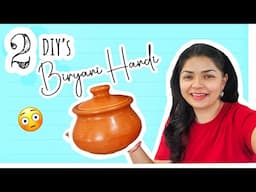Ye Biryani Handi se kya banaya 😲 ?? DiywithKanchan