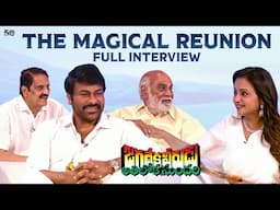 The Magical Reunion - Full Interview | JVAS | Chiranjeevi,  Aswini Dutt, Raghavendra Rao