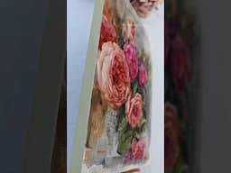 How to Mount Watercolor On A Wood Panel#watercolortutorial