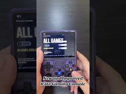 R36S Gaming Console #r36s #r36 #gamingconsole #gameboy #ips #playstation #gameaddict #gamer #yt