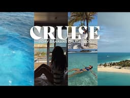3 DAY BAHAMAS CRUISE VLOG 🌴🌊🐠 sister trip to the bahamas and the inaugural sail | MSC World America