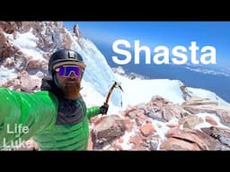 Mt Shasta - up Avy Gulch & down the West Face