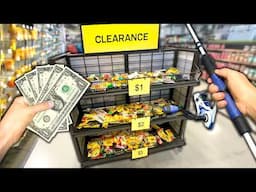 CLEARANCE Gear ONLY Fishing Challenge (Insane Finds)