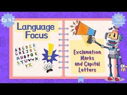 Ep42 - Exclamation Marks and Capital Letters | Language Focus for Kindergarten | EYFS
