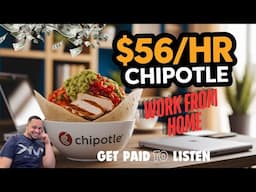 CHIPOTLE WILL PAY YOU $2,250/WEEK | WORK FROM HOME | REMOTE WORK FROM HOME JOBS | ONLINE JOBS