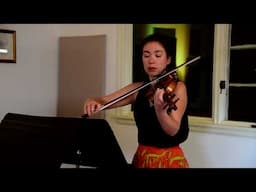 Bartok: 44 Duos for Violin,  21. "New Year's Song 1" - Katha Zinn, violins