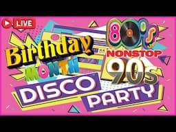 BEST 80's & 90's NONSTOP  | BIRTHDAY MONTH MIX | #84 LIVE DjDARY ASPARIN