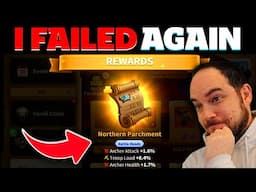 I failed again [armament reveal thyself] Rise of Kingdoms