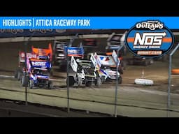 World of Outlaws NOS Energy Drink Sprint Cars | Attica Raceway Park | May 24, 2025 | HIGHLIGHTS