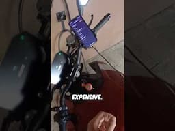 That’s $4 for a full tank I just paid!😳💸 #evcharger #electricmotorcycle #evbike #ev @MarcTravels