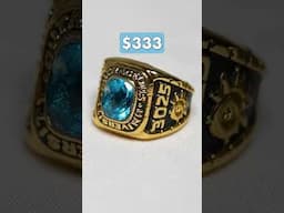3¢ ring vs. $3000 ring