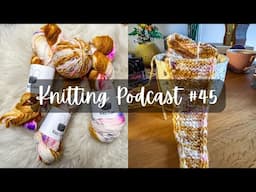 Knitting Podcast #45 I Sophie Shawl, Ohto Sweater, Westknits Shawls, Temperaturdecke