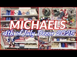 MICHAELS 4TH OF JULY DECOR PATRIOTIC DECORATIONS SHOP WITH ME