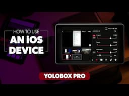 How to use an iPhone with the YoloBox Pro