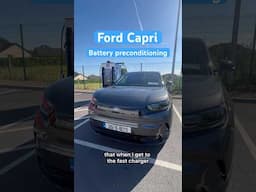 How battery preconditioning works #fordcapri #ford #ev #electric