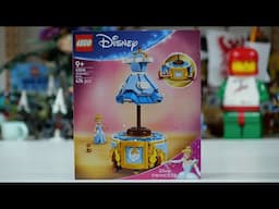 LEGO Disney 43266 Cinderella's Dress Speed Build