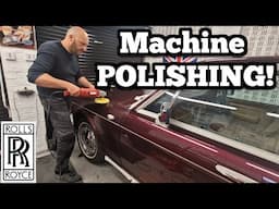 I used a MACHINE POLISHER on my ROLLS-ROYCE, and the results were incredible! Episode 40.
