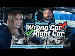 Wrong Car/Right Car: Toyota, Mitsubishi, or Ford? Which midsize SUV should you go for? | Top Gear PH
