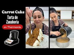 🌟 BIZCOCHO DE ZANAHORIA con FROSTING de ENSUEÑO: ¡Fácil, Rápido y para REPETIR! 🔁 en Thermomix