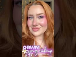 GRWM 🐰💜 My Easter makeup using only natural light ✨