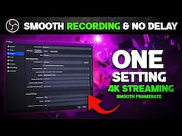 🎯OBS Settings for Low-End PC 2025 | Best Config for Streaming & Recording ✅