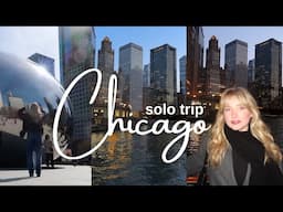 my solo trip to Chicago! (the bean, rive tour, museum, etc.)