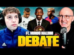 DEBATE CON MUNDO MALDINI: MADRID FRACASO? BARCA MERECIO MAS? DEMBELE BALON DE ORO? PREMIER O LALIGA?
