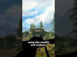 The weirdest spell in Skyrim...  #gaming #skyrim #oblivion