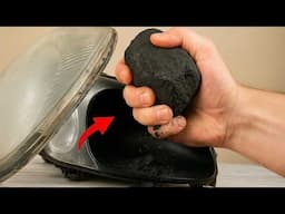 Tutorial from a GENIUS engineer on repairing car headlights. Only 1 charcoal