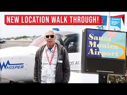 New Location Walk Through! | Santa Monica Airport