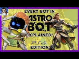 The Origins of Every Astro Bot VIP - PS4 Edition