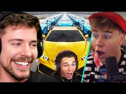 Blau Reacts to Ray Sneaking Into a MrBeast Video