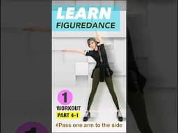 LEARN FIGUREDANCE Part4-1(Pass one arm to the side) #shorts #jungdayeon #郑多燕 #鄭多燕#チョンダヨン
