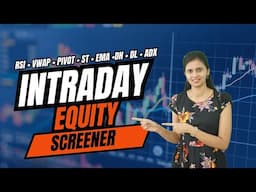 The Best Screener for Intraday Stock Selection | Intraday Screener Website | How to use it?