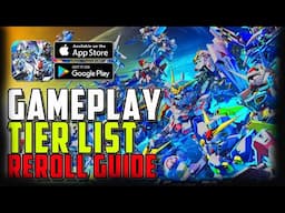 [JP Tier List - BEST Reroll] SD Gundam G Generation ETERNAL (Android IOS) Gameplay