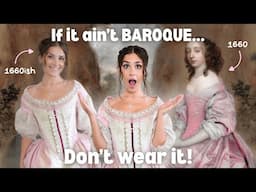 Making a *not quite historically accurate* Baroque Court Dress