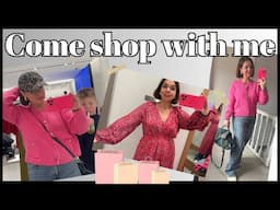 Come shop with me // Luca tags along // summer holiday clothes shopping 2025