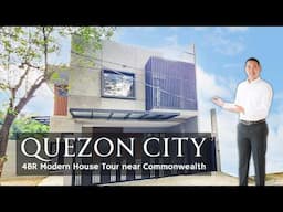 House Tour QC105 • "WELL-ORDERED Room Sizes and Layout!" • Quezon City 4BR House and Lot for Sale