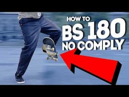 how to backside 180 no comply the EASIEST WAY!