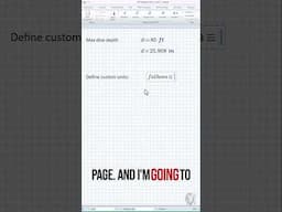 PTC Mathcad - Define a Custom Unit #patjheffernan