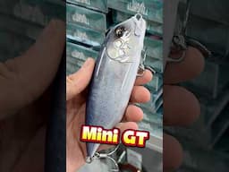 MINI GT LURE 🔥 This thing is AWESOME! #fishing #fishinglures #gtpopping