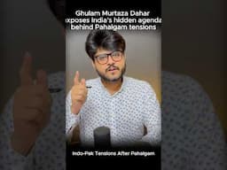 India’s Hidden Agenda Behind Pahalgam Tensions