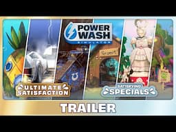 PowerWash Simulator | Trailer für das Ultimate Satisfaction Bundle und das Supertolle Spezialpaket