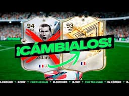 JUGADORES QUE TIENES QUE CAMBIAR Y SUS ALTERNATIVAS | EL CÓRNER FC 25