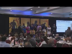 Scholarship winners, dads honored at Newport News breakfast