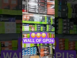 This Tech Mall in Taiwan has SO many GPUs!