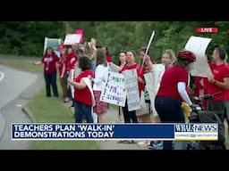 Teachers plan day of action demonstrations for Thursday