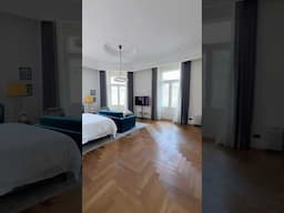Can’t believe they upgraded me to this suite 🤩🤍✨ #roomtour #suite #luxuryhotel