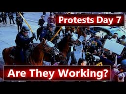 Anti-ICE Protest Gets Heated AGAIN.! More Arrests Made. Day 7